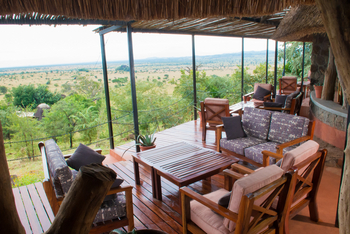 Kidepo Savannah Lodge: Lounge