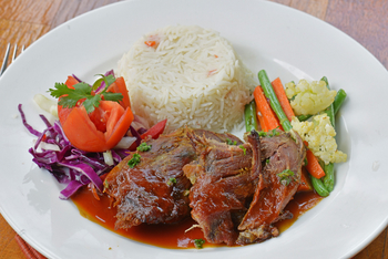 Mahogany Springs Safari Lodge: Küche