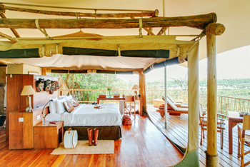 Mara Bushtops: Zeltsuite - Doppelbett