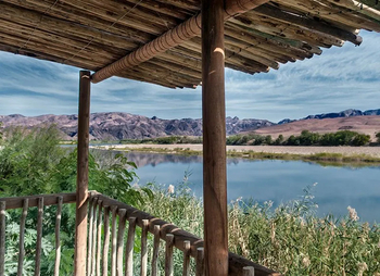 Norotshama River Resort: Flussblick