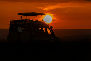 Soroi Mara Bush Camp: Sonnenuntergang