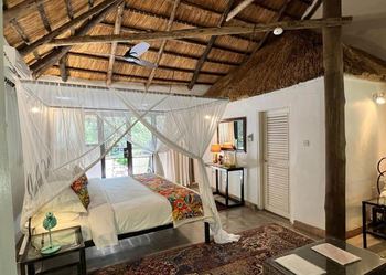 Waterberry Zambezi Lodge: Cottage-Interieur