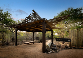 andBeyond Ngala Tented Camp: Eingang