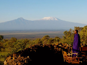 Campi ya Kanzi: Kibo und Mawenzi