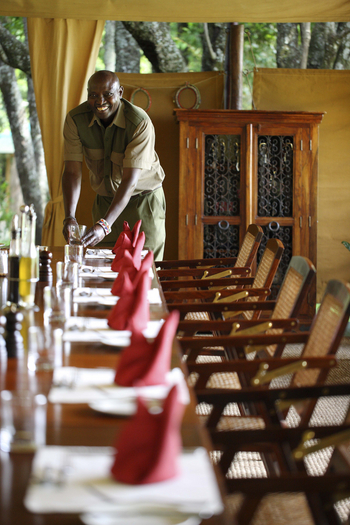 Elewana Elephant Pepper Camp Elewana Elephant Pepper Camp: Speiseraum