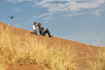 Kulala Desert Lodge: Pause in den Dünen