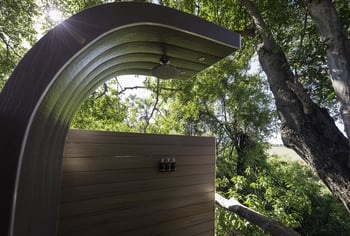 Kwetsani Camp: Outdoor Shower