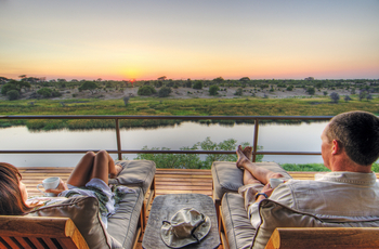 Leroo La Tau Lodge: Sonnenaufgang