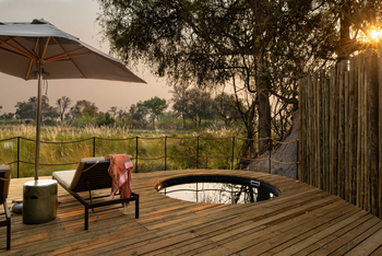 North Island Okavango Camp North Island Okavango Camp: Private Plunge Pool